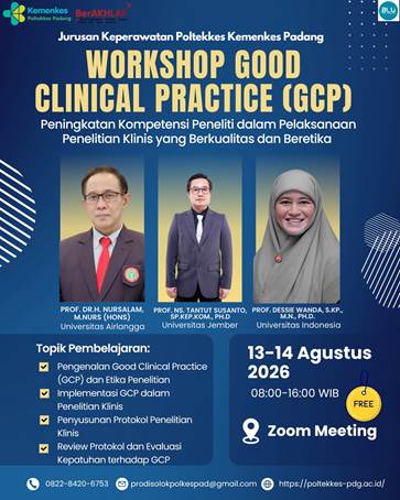 Prof. Tantut Susanto Workshop GCP Poltekkes Padang